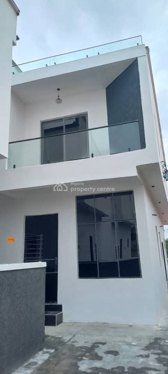 Brand New 4 Bedroom Semi Detached Duplex with Bq in a Secured Location, Thomas Estate, By Doren Hospital, Lekki Expressway, Lekki, Lagos, House for Sale