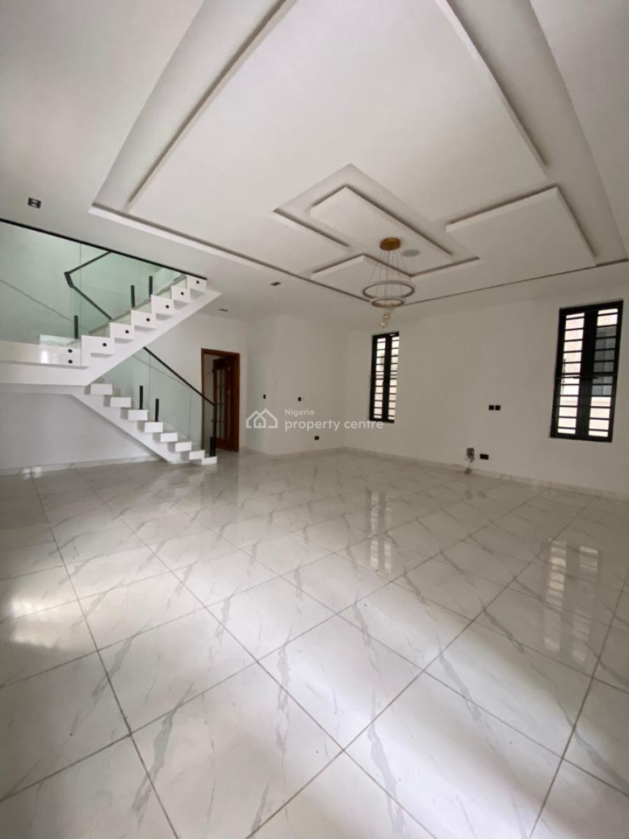 5 Bedroom Fully Detached Duplex with Bq, Chevy View Estate, Lekki, Lagos, Detached Duplex for Sale