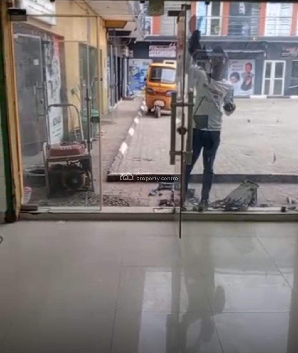 Massive Shop for Let with Toilet in a Booming Complex Facing D Express, Ajah, Ajah, Lagos, Commercial Property for Rent