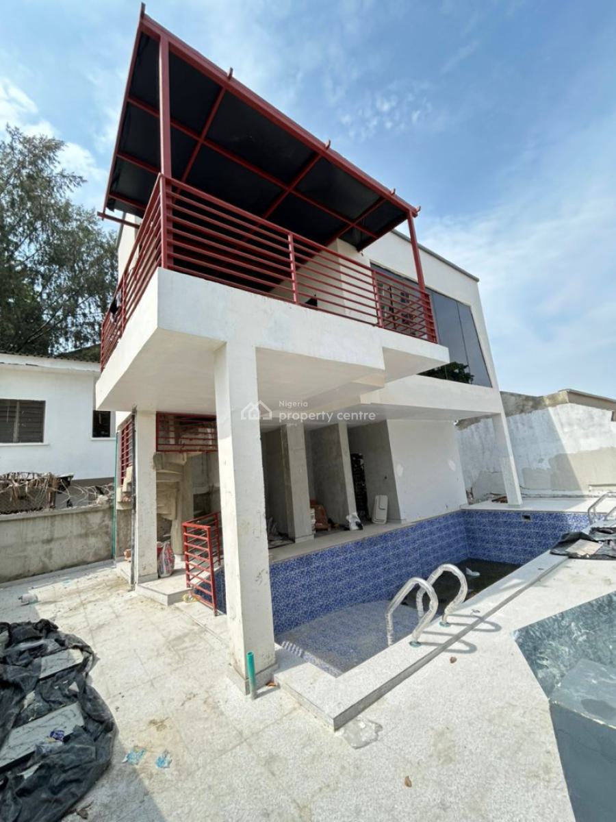 4bedroom in a Secured Serene Environment with Bq and Swimming Pool, Ikoyi, Lagos, Flat / Apartment for Rent