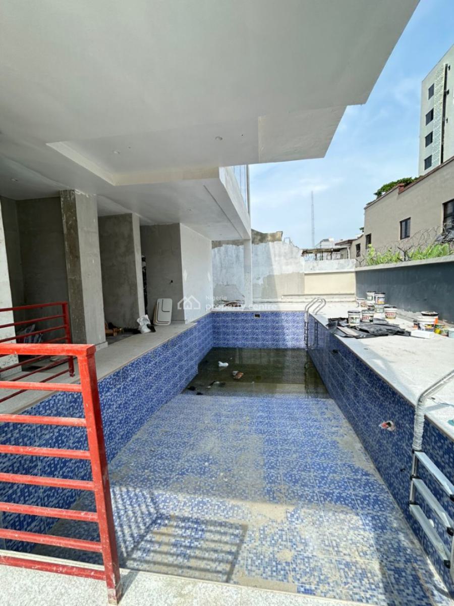 4bedroom in a Secured Serene Environment with Bq and Swimming Pool, Ikoyi, Lagos, Flat / Apartment for Rent