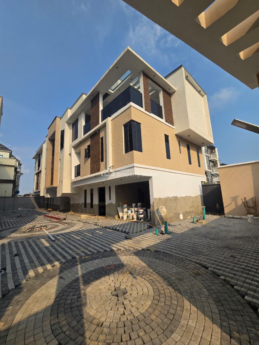 Finely Built  4 Bedroom Terraced Duplex with Bq, Lekki Phase 1, Lekki, Lagos, Terraced Duplex for Sale