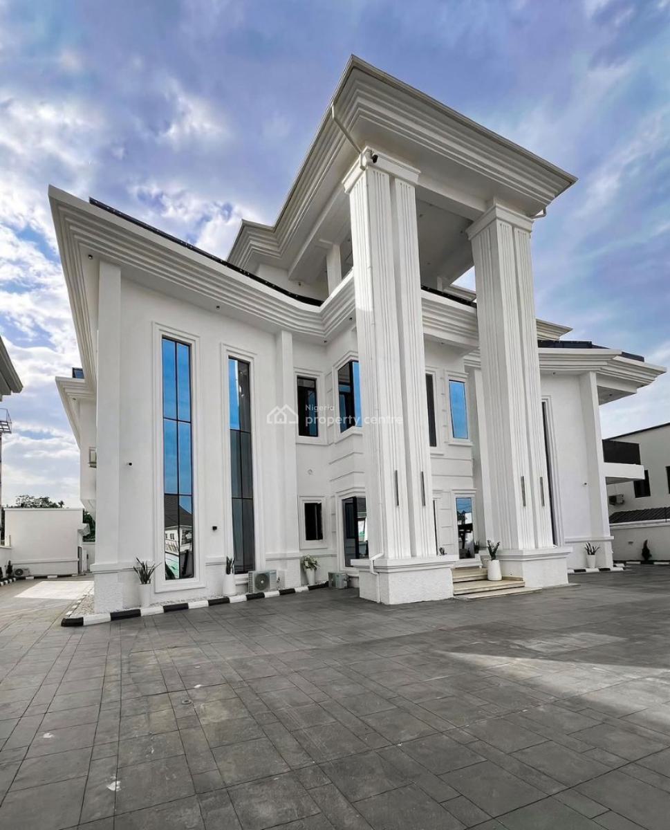 7 Bedroom Mansion with Swimming Pool, Gym & Bq on 1700sqm, Guzape District, Abuja, Detached Duplex for Sale