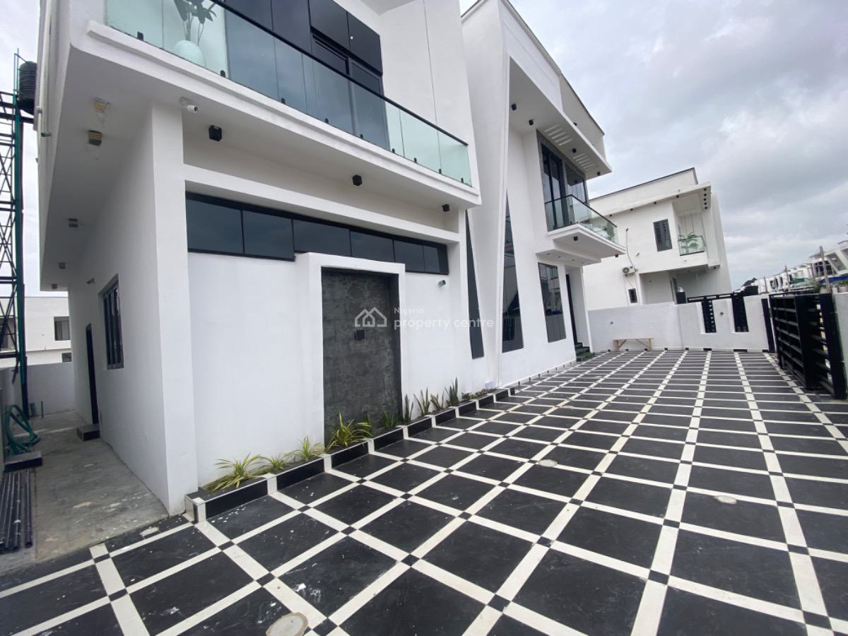 Luxury 5 Bedroom Fully Detached Duplex with Bq and Swimming Pool, Ajah, Lagos, Detached Duplex for Sale
