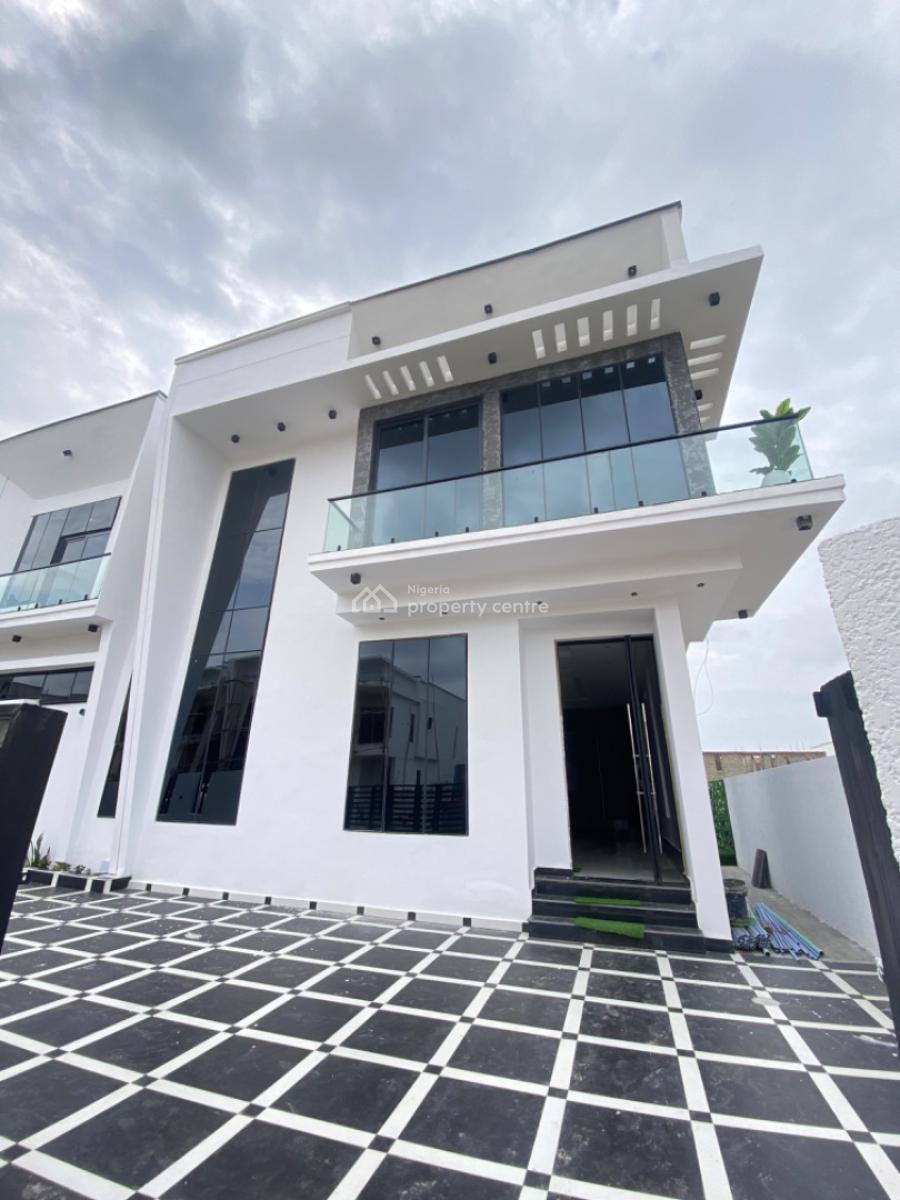 Luxury 5 Bedroom Fully Detached Duplex with Bq and Swimming Pool, Ajah, Lagos, Detached Duplex for Sale