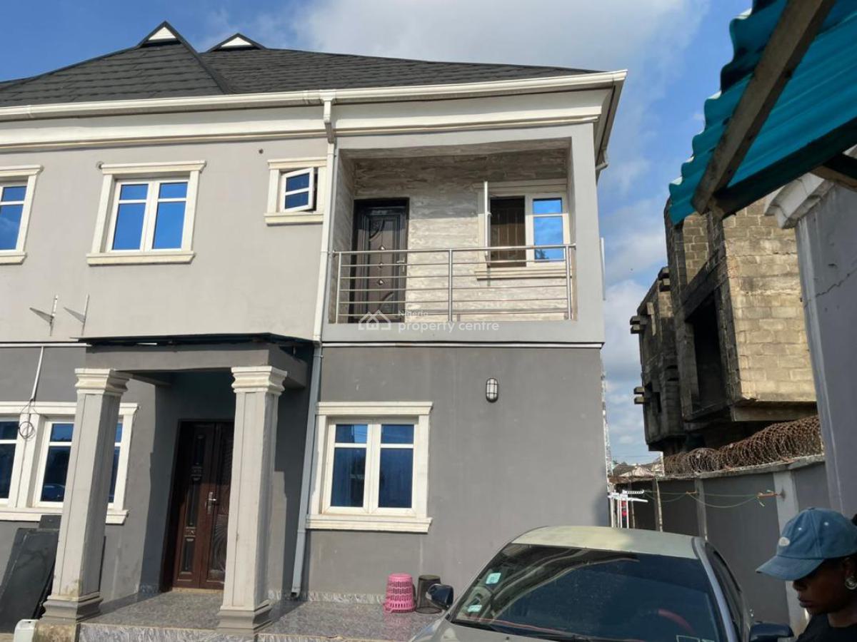 Two Numbers of 3 Bedroom Duplex and Two 2 Bedroom Duplex and Two 1 Bedroom Mini Flat, Egbeda Road, Egbeda, Alimosho, Lagos, Semi-detached Duplex for Sale