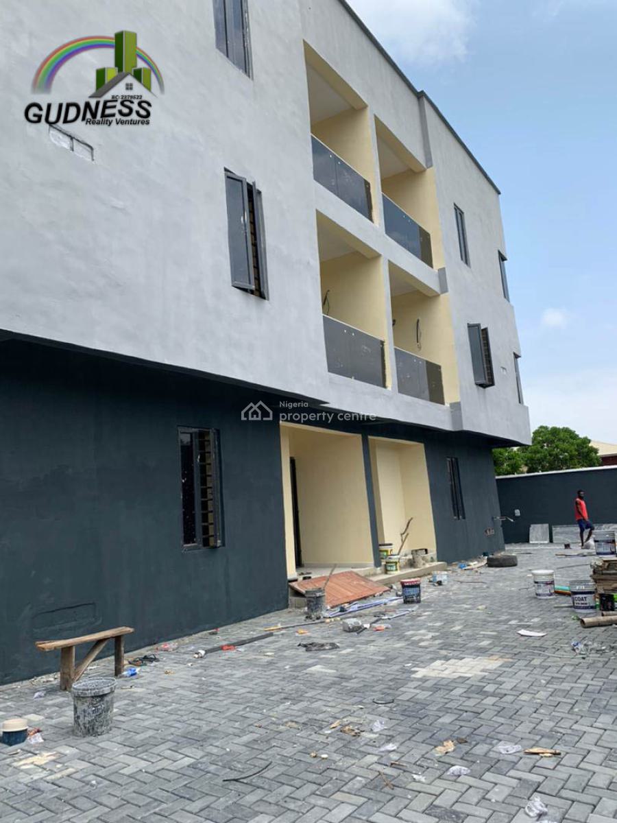 Standard Brand New 2 Bedroom Flat, Lekki Scheme 2, Ajah, Lagos, Flat / Apartment for Rent