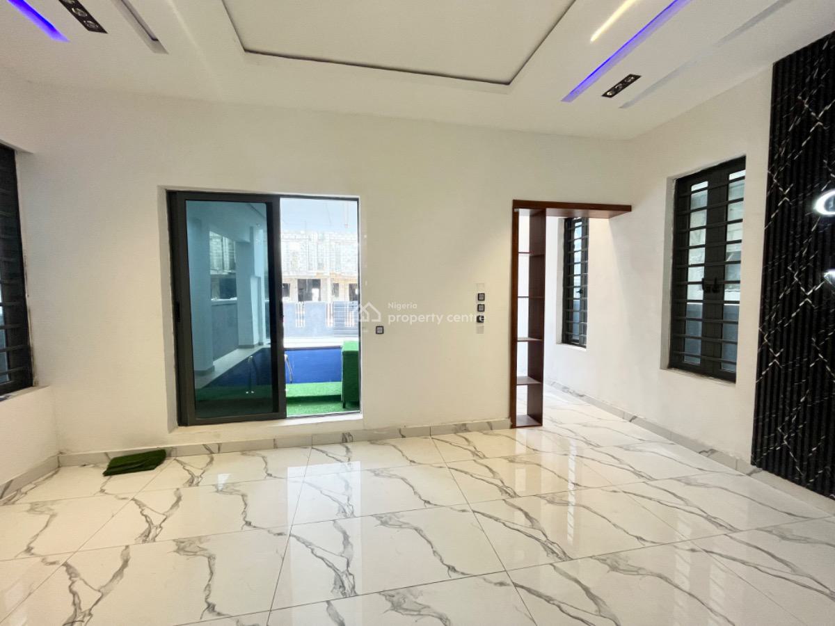 5 Bedroom Fully Detached Duplex with Bq and Pool Available, Ajah, Lagos, Detached Duplex for Sale
