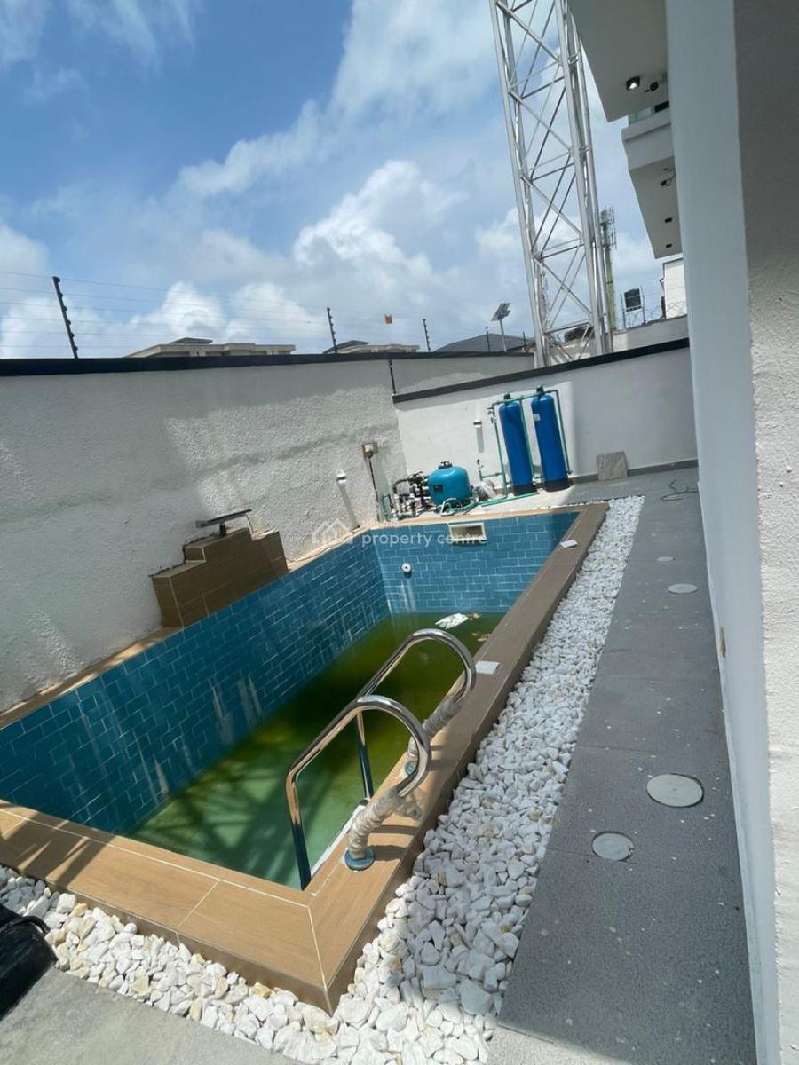 Magnificent 6-bedroom Fully Detached Duplex with Pool & Cinema, Ikota, Lekki, Lagos, Detached Duplex for Sale