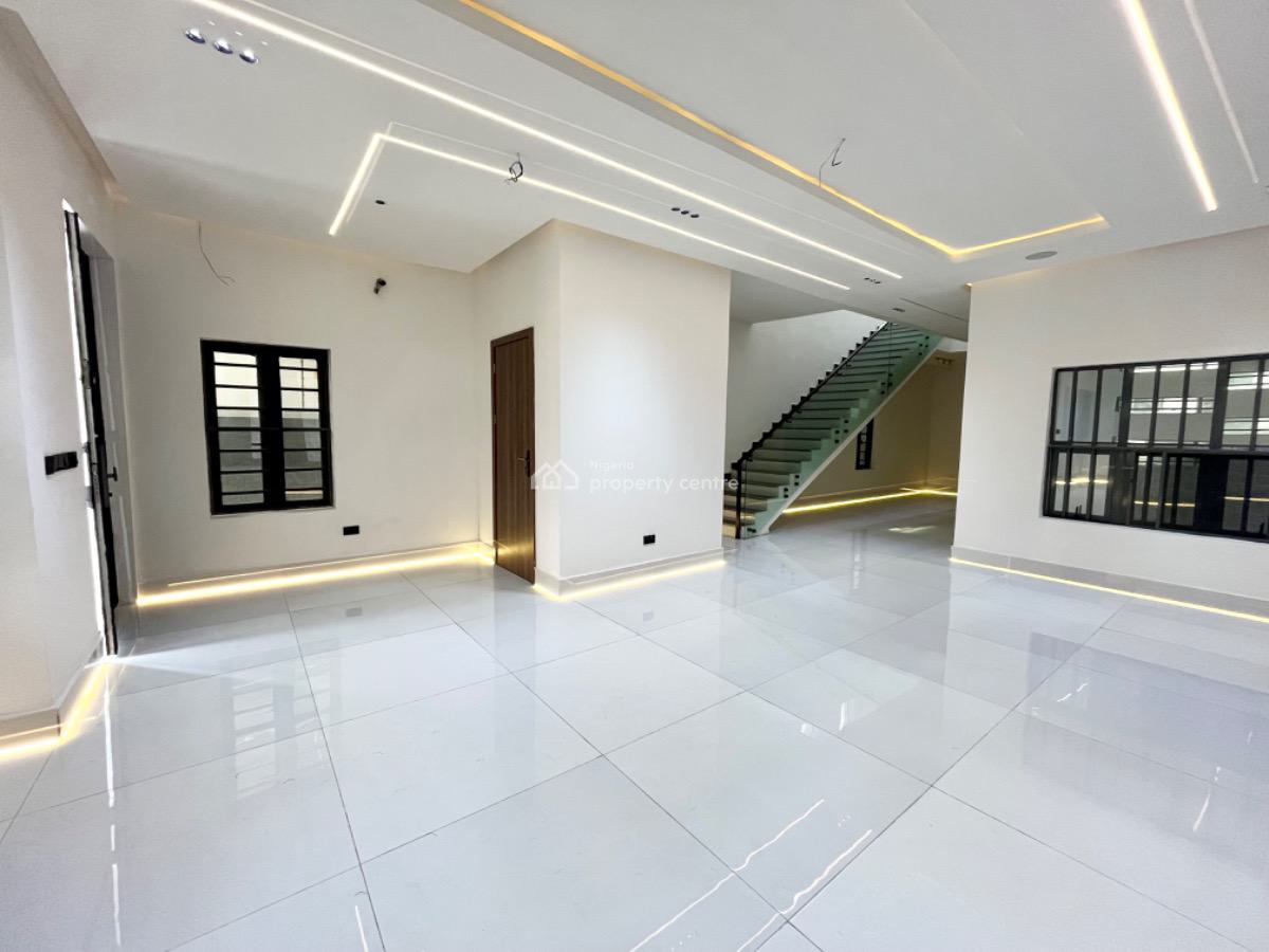 Stunning 5 Bedroom Fully Detached Duplex with  Bq and Swimming Pool, Ajah Lekki Lagos, Ajah, Lagos, Detached Duplex for Sale