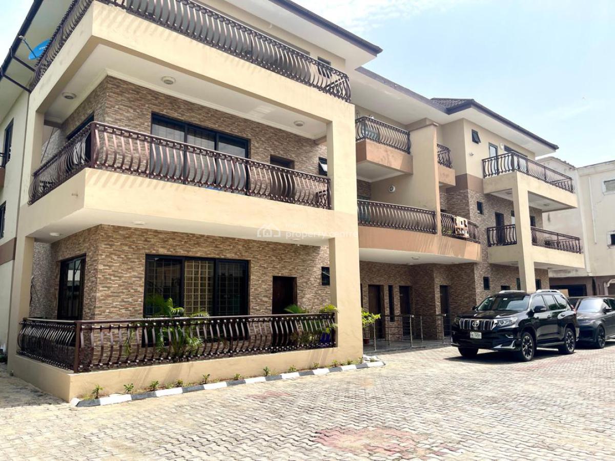 Furnished 3 Bedroom Fully Serviced Apartment with Bq, Off Admiralty Road, Lekki Phase 1, Lekki, Lagos, Flat / Apartment for Rent
