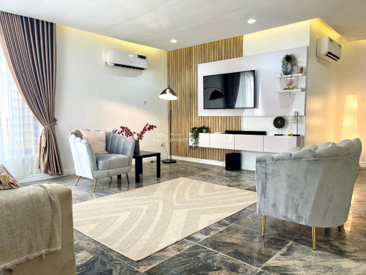 Furnished 3 Bedroom Fully Serviced Apartment with Bq, Off Admiralty Road, Lekki Phase 1, Lekki, Lagos, Flat / Apartment for Rent