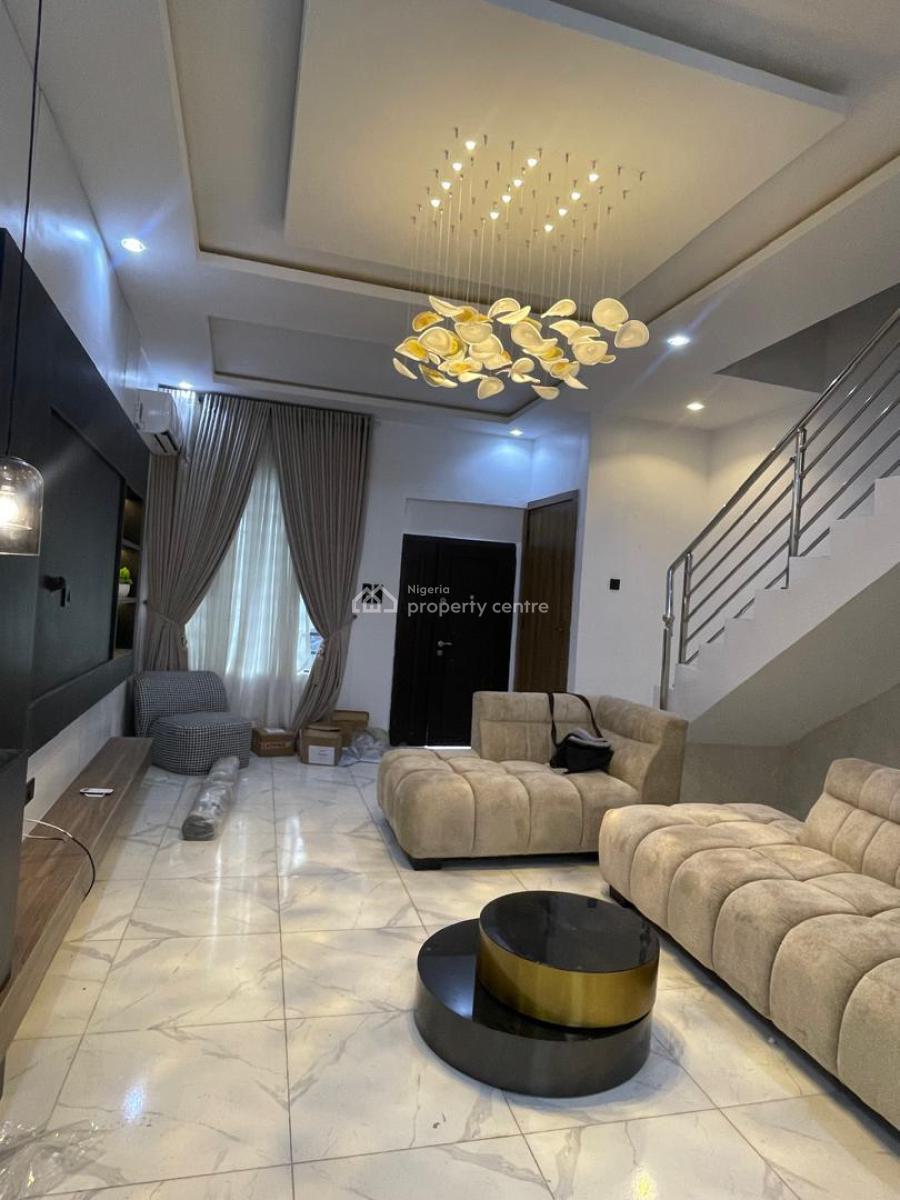 Beautiful Furnished2 Bedroom Terraced Duplex with Excellent Facilities, Lekki County, Lekki, Lagos, Terraced Duplex for Rent