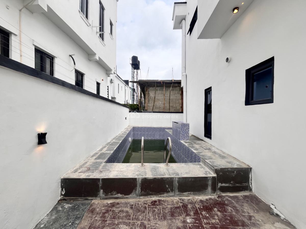Spacious 4 Bedroom Fully Detached Duplex with Bq and Swimming Pool, Ajah, Lagos, Detached Duplex for Sale