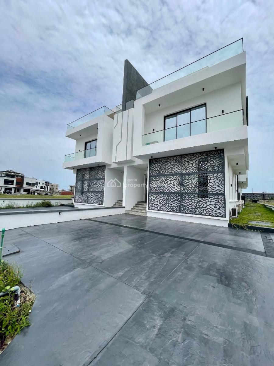 Luxury 5 Bedroom Semi Detached Duplex with Cinema & Swimming Pool, Ikate, Lekki, Lagos, Semi-detached Duplex for Sale