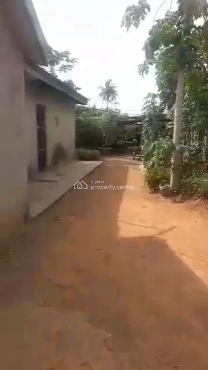 Half Plot of Land with Incredible Building, Ijegun, Ikotun, Lagos, Residential Land for Sale