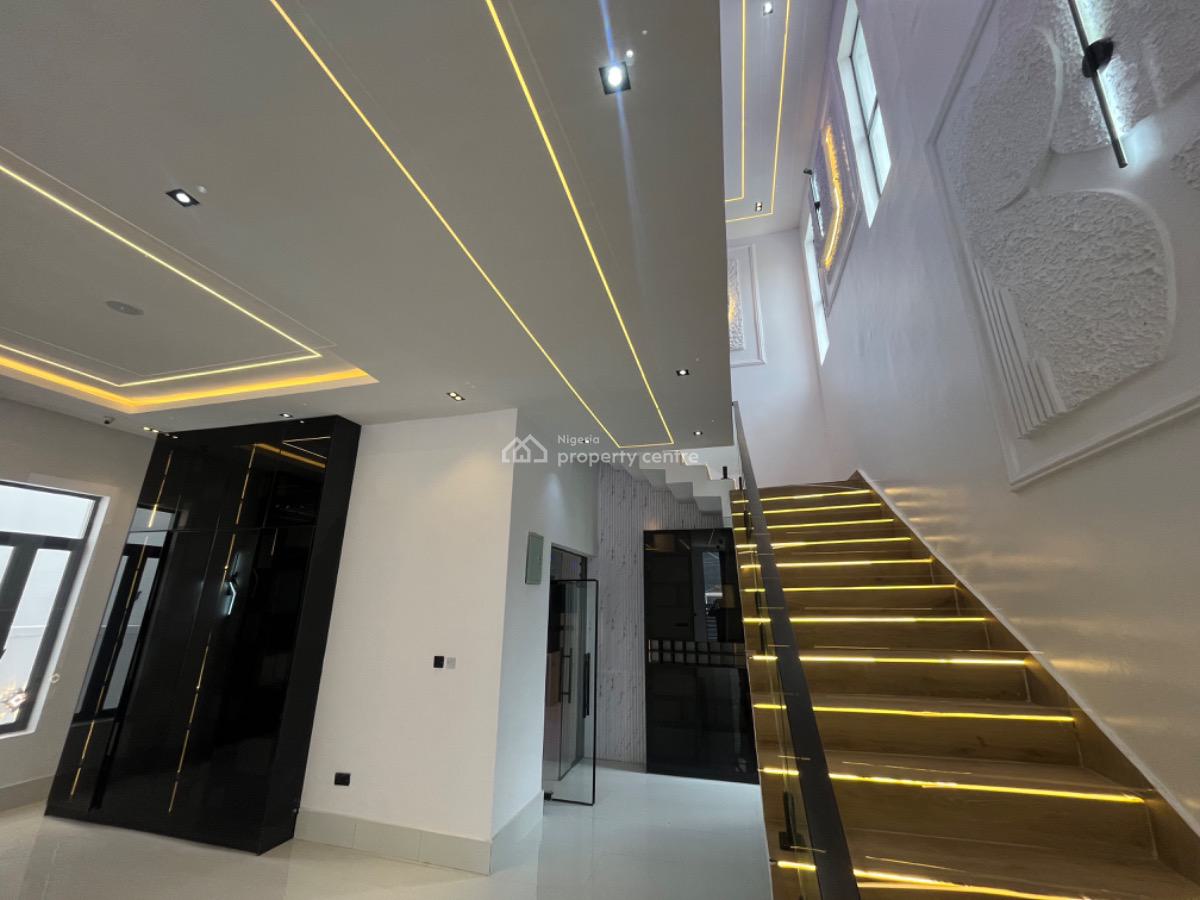 Stunning 5 Bedroom Fully Detached Duplex with  Bq, Gym and Pool, Ajah Lekki Lagos, Ajah, Lagos, Detached Duplex for Sale