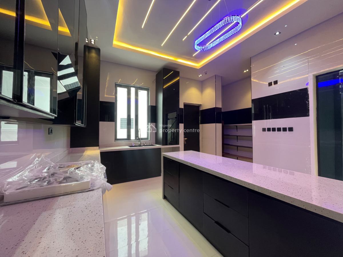 Stunning 5 Bedroom Fully Detached Duplex with  Bq, Gym and Pool, Ajah Lekki Lagos, Ajah, Lagos, Detached Duplex for Sale