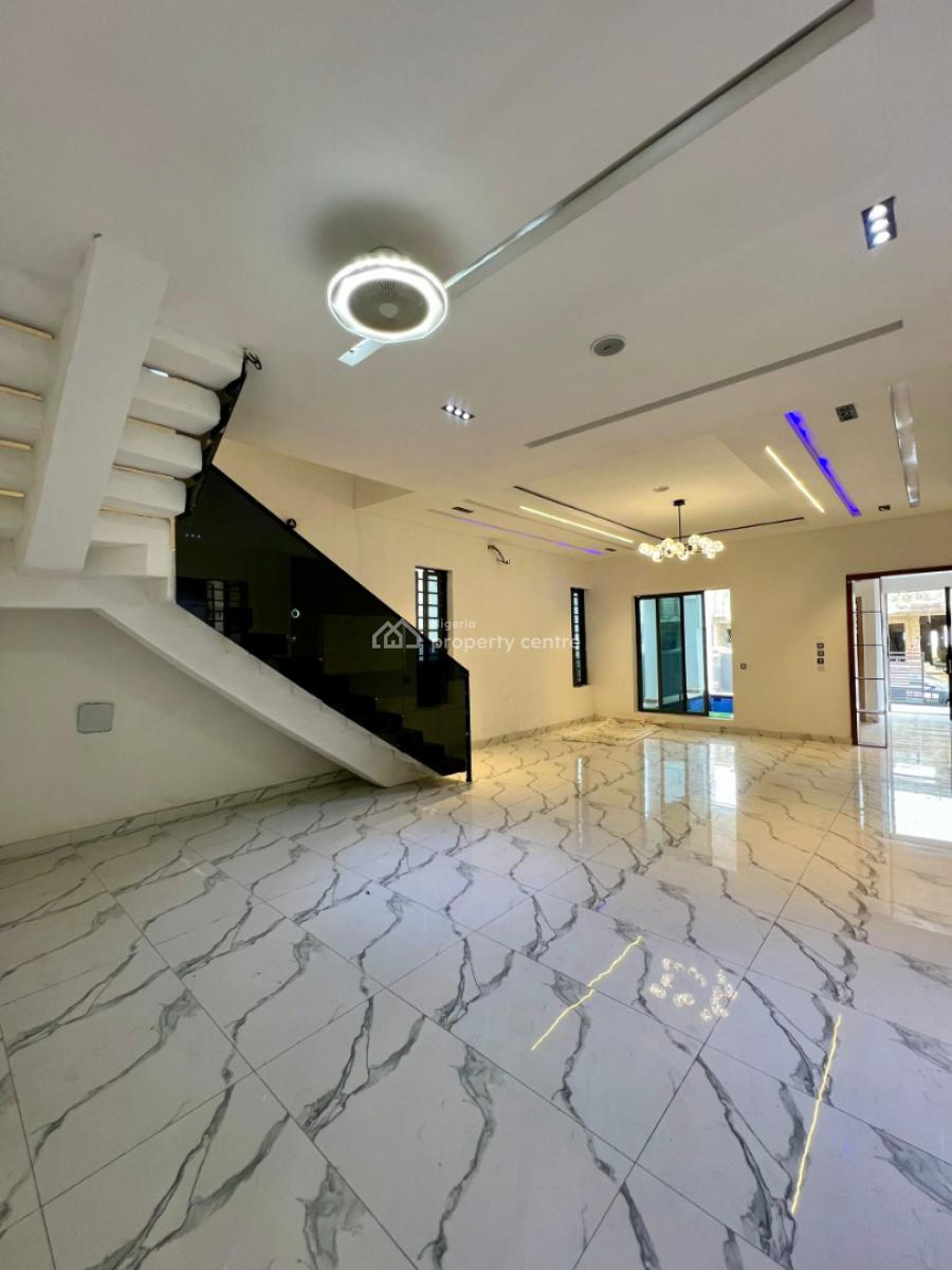 Fully Detached 5 Bedroom Fully Detached Duplex with Bq and Pool, Ajah, Lagos, Detached Duplex for Sale