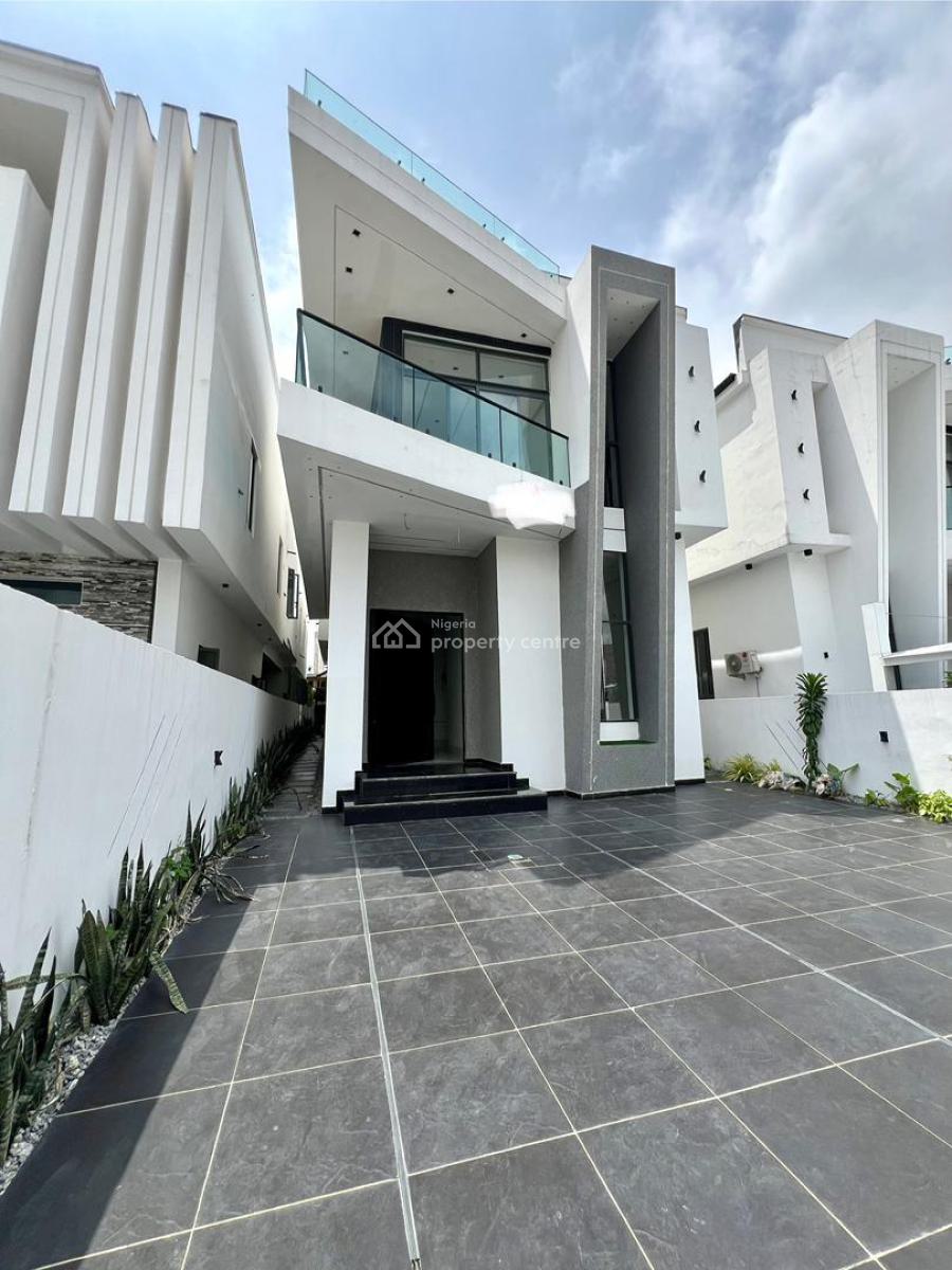 Fully Detached 5 Bedroom Fully Detached Duplex and a Decent Swimming Po, Ajah, Lagos, Detached Duplex for Sale