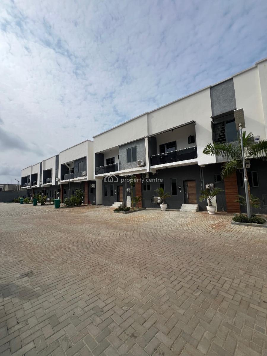 Spacious 4 Bedroom Terrace Abraham Adesanya, Ogombo, Ajah, Lagos, Terraced Duplex for Rent