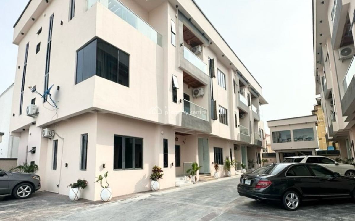 Newly Built and Serviced with 24/7 Power Supply 2 Bedroom En-suite Fla, Alpha Beach, Before Chevron Drive, Lekki, Lagos, Flat / Apartment for Rent
