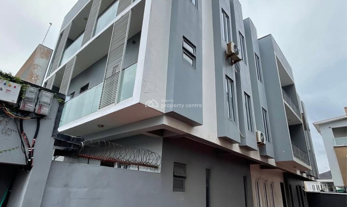 Self-serviced and Self-compound 4 Bedroom En-suite Semi-detached House, Ikate, Lekki, Lagos, Semi-detached Duplex for Rent