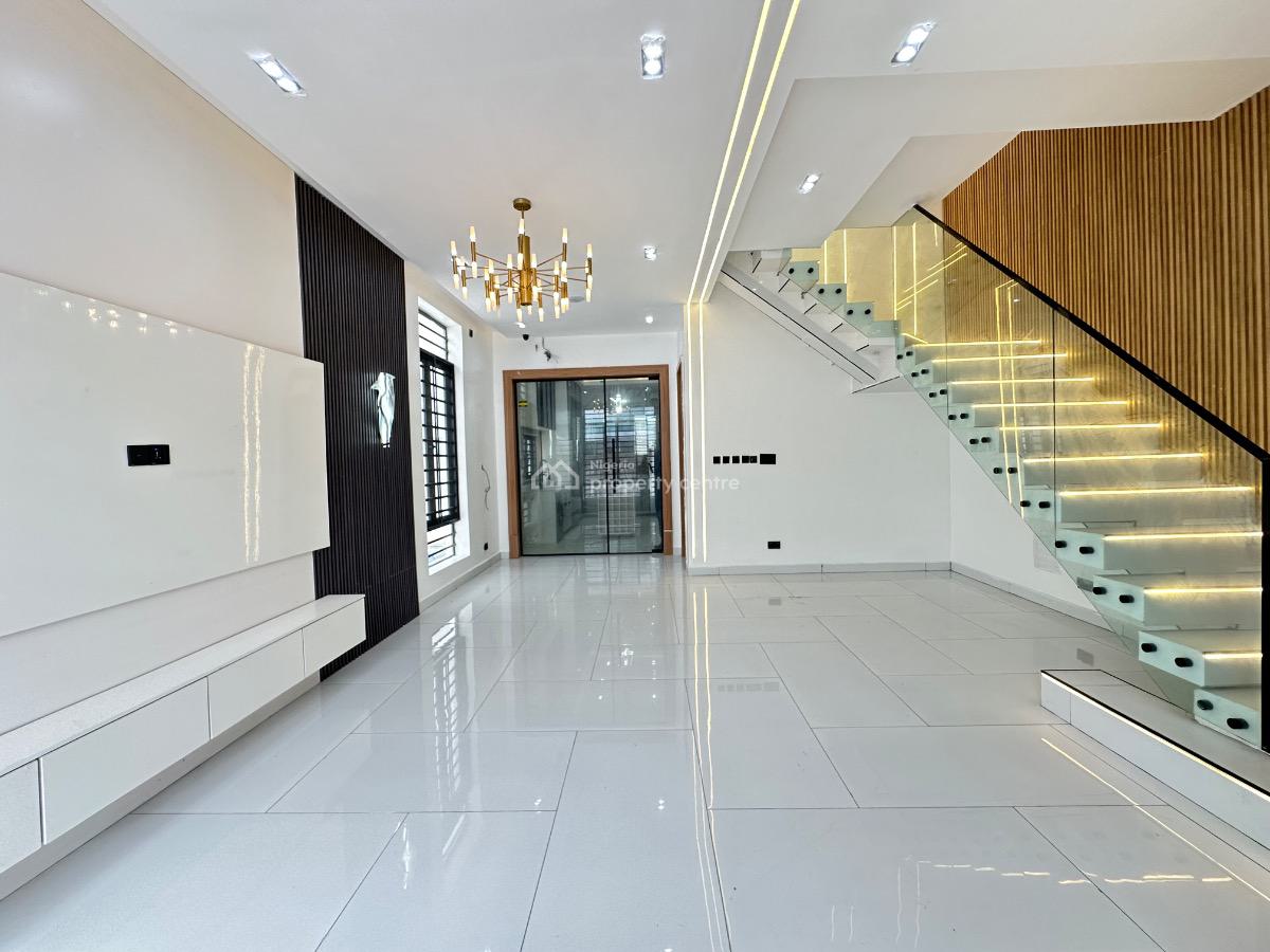 Elegant 4 Bedroom Detached Duplex with a Bq, Chevron Tollgate, Lekki, Lagos, Detached Duplex for Sale