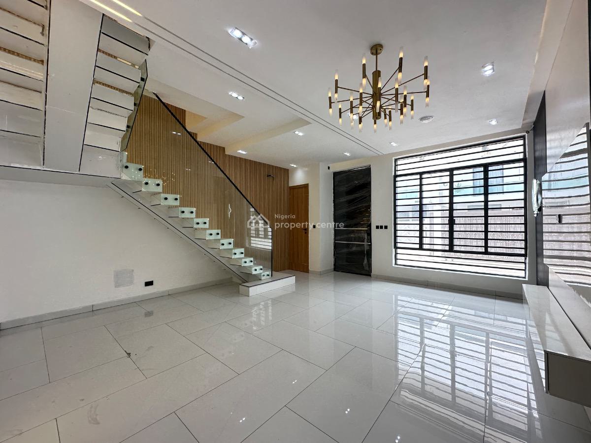 Elegant 4 Bedroom Detached Duplex with a Bq, Chevron Tollgate, Lekki, Lagos, Detached Duplex for Sale