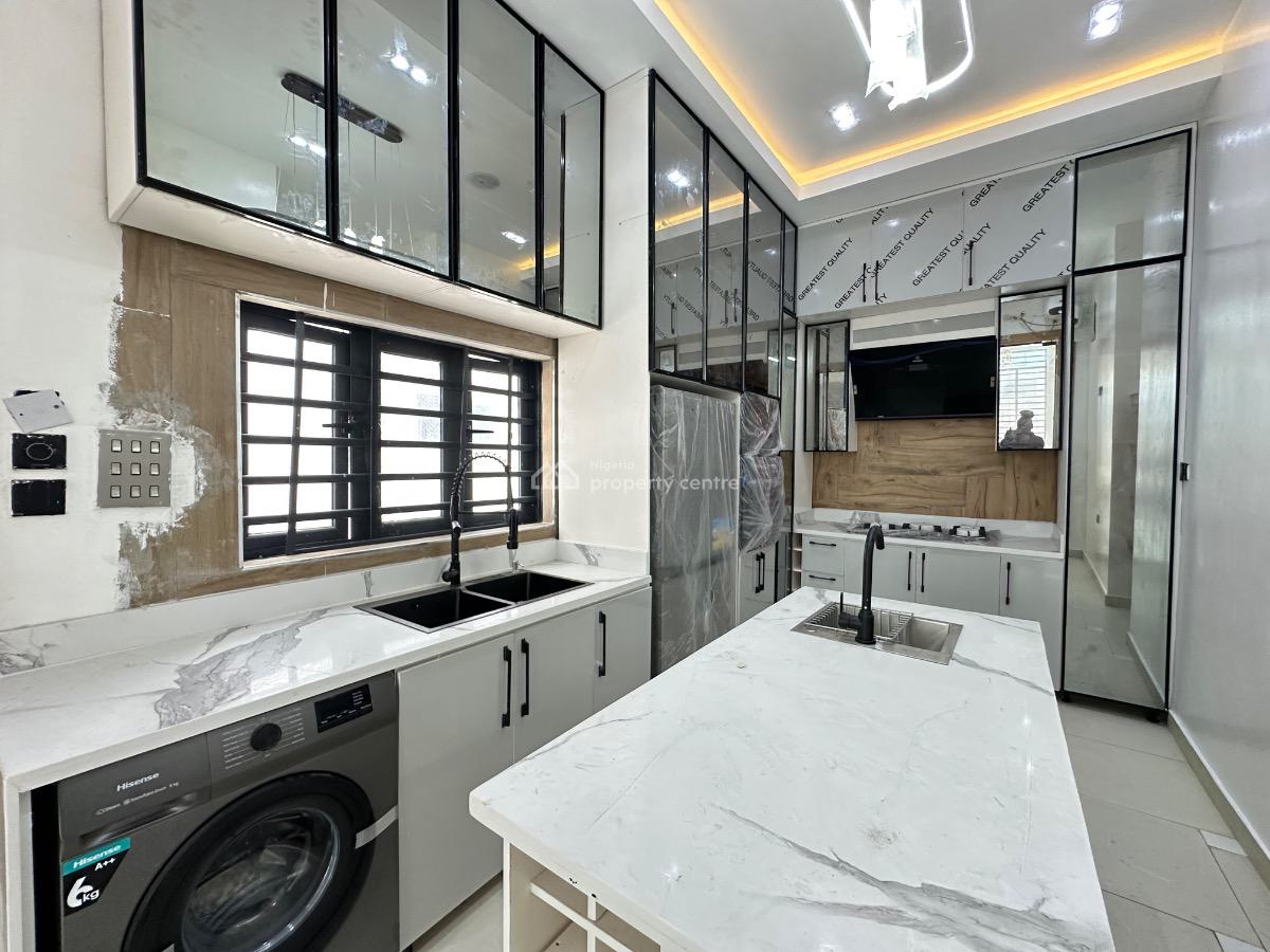 Elegant 4 Bedroom Detached Duplex with a Bq, Chevron Tollgate, Lekki, Lagos, Detached Duplex for Sale