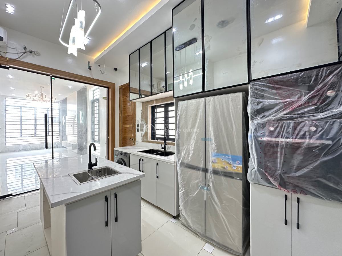 Elegant 4 Bedroom Detached Duplex with a Bq, Chevron Tollgate, Lekki, Lagos, Detached Duplex for Sale