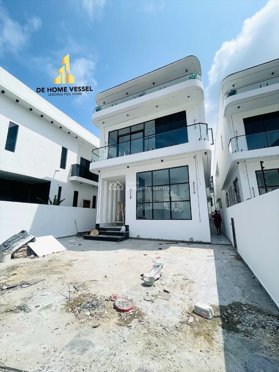 Remarkably Built Luxury 5 Bed Smart Home with Swimming Pool , Gym, 2nd Toll Gate, Lekki, Lagos, Detached Duplex for Sale