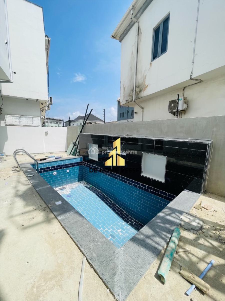 Remarkably Built Luxury 5 Bed Smart Home with Swimming Pool , Gym, 2nd Toll Gate, Lekki, Lagos, Detached Duplex for Sale