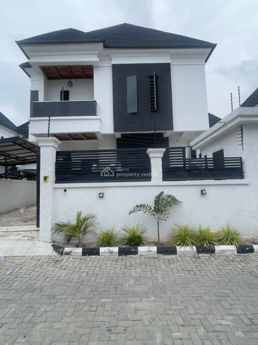 Nicely Built 5bedroom Fully Detached with Bq & Security House, Chevron Tollgate By Orchid Road, Lekki, Lagos, Detached Duplex for Sale