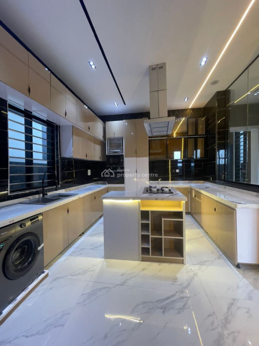 Luxury 5 Bedroom Fully Detached Duplex with Bq and Pool, Ajah, Lagos, Detached Duplex for Sale