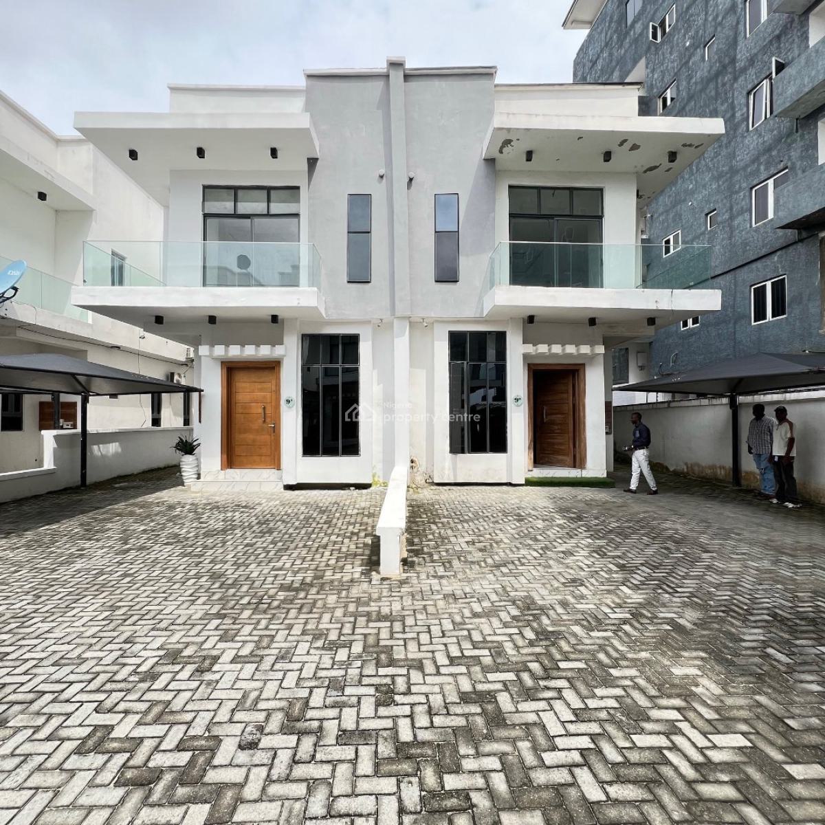 4 Bedroom, Osapa, Lekki, Lagos, Semi-detached Duplex for Sale