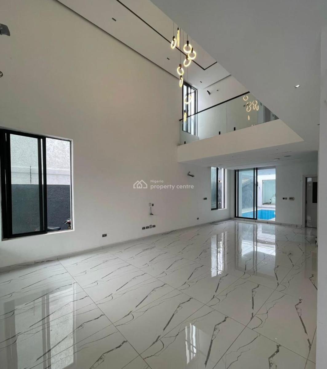 Newly Built 5 Bedroom Smart House with 2 Maid Rooms, Lekki Phase 1, Lekki, Lagos, House for Sale