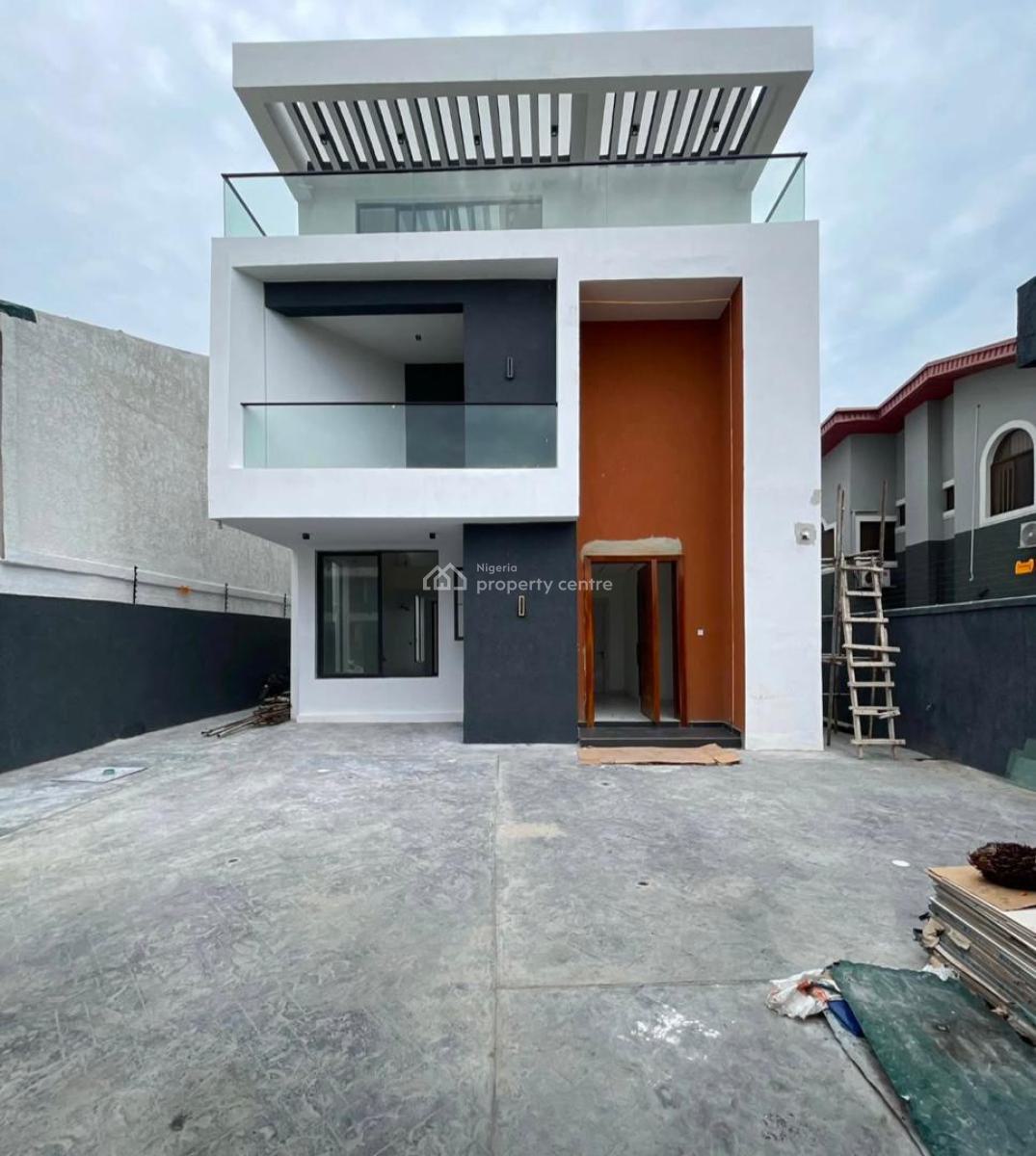 Newly Built 5 Bedroom Smart House with 2 Maid Rooms, Lekki Phase 1, Lekki, Lagos, House for Sale