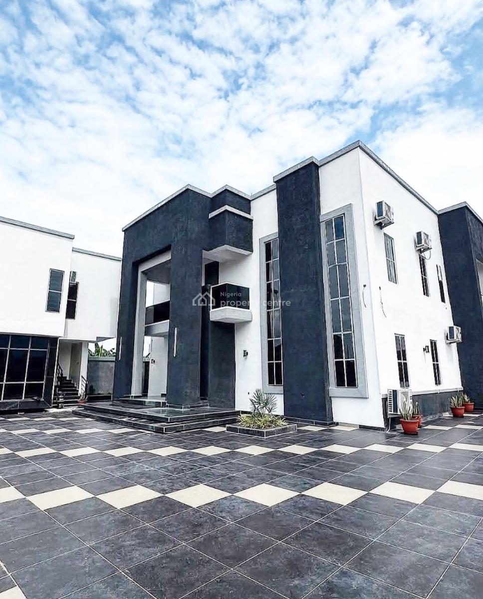 Semi Furnished 5 Bedroom Duplex Wt. Guest-chalet, Gatehouse, Cedarwood Gardens Estate, Sars Road, Port Harcourt, Rivers, Detached Duplex for Sale