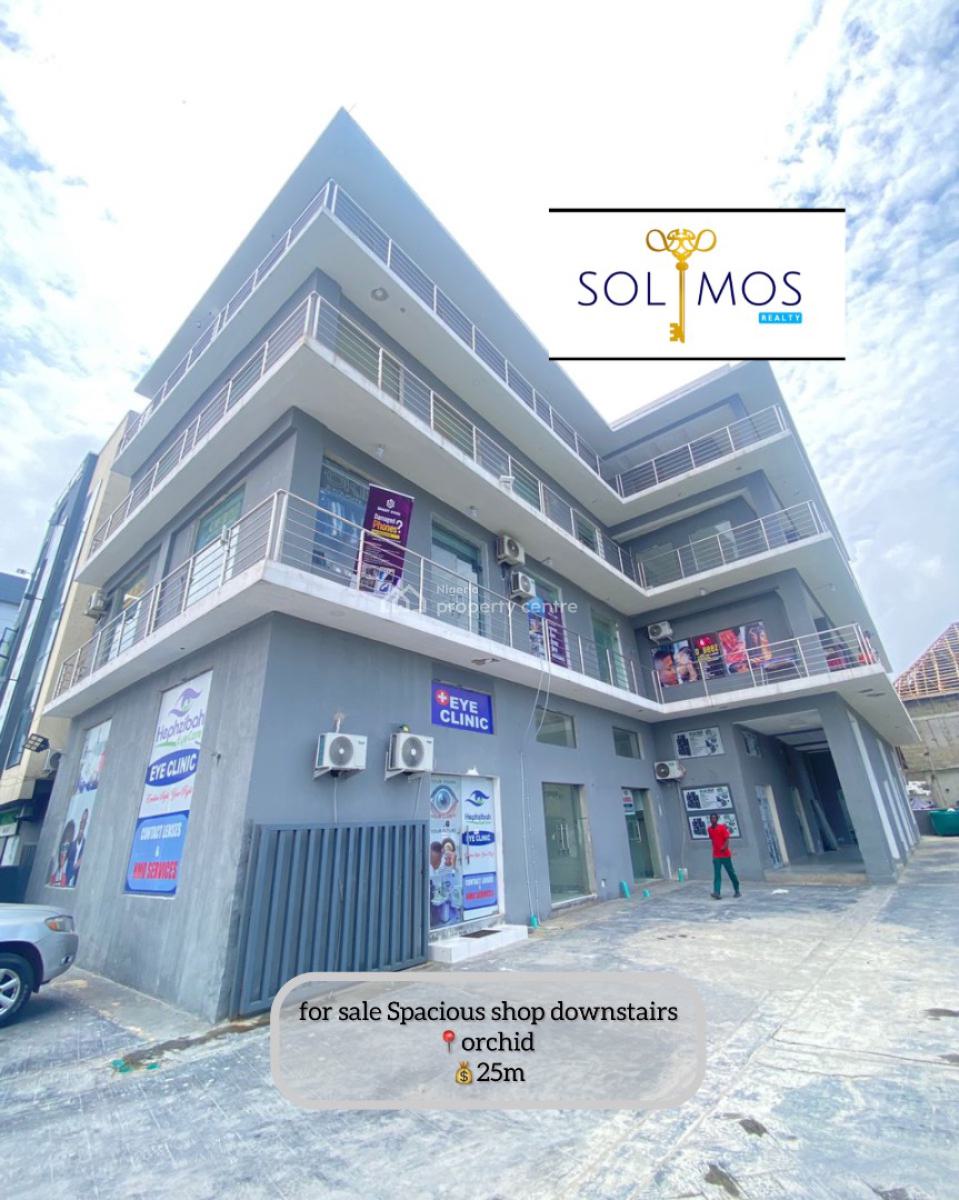 Spacious Downstairs Shop, Orchid, Lekki, Lagos, Shop for Sale
