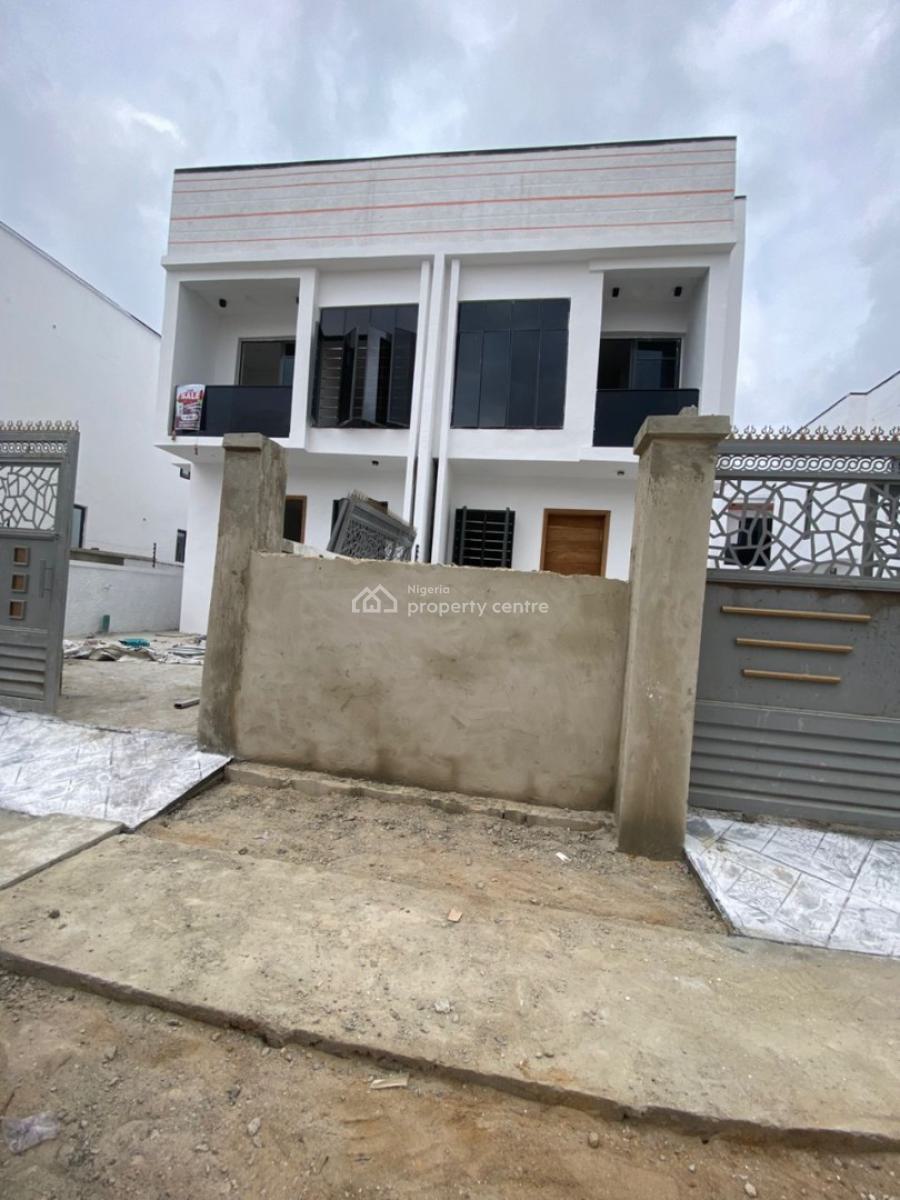 Well Built 4 Bedroom Semi Detached Duplex, Ikota, Lekki, Lagos, House for Sale