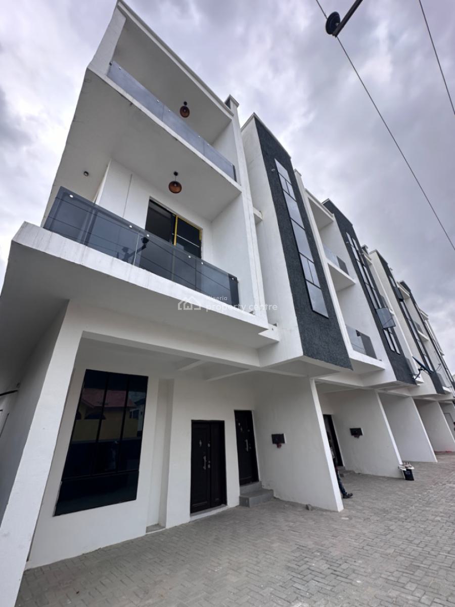 Large 2 Bedroom Duplex, By Lbs, Sangotedo Axis, Lekki Phase 2, Lekki, Lagos, Terraced Duplex for Sale