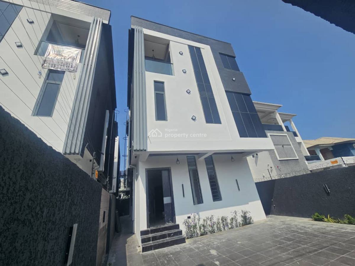 Brand New,luxury 5 Bedroom Fully Detached Duplex with a Room Bq, Etc, Lekki Phase 1, Lekki, Lagos, Detached Duplex for Sale