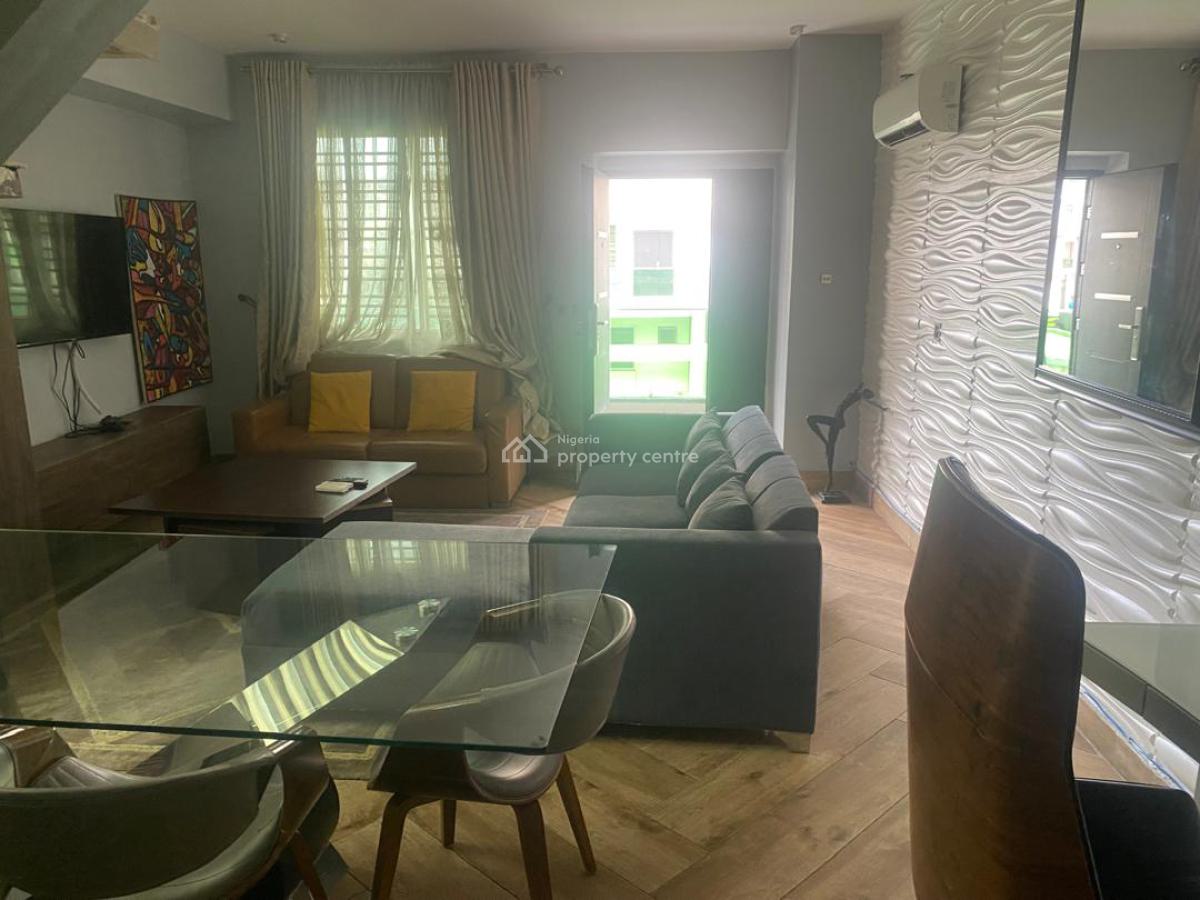 Luxury Furnished 2 Bedroom Maisonnete Duplex with Excellent Facilities, Opposite Freeway Way, Lekki Phase 1, Lekki, Lagos, House for Rent