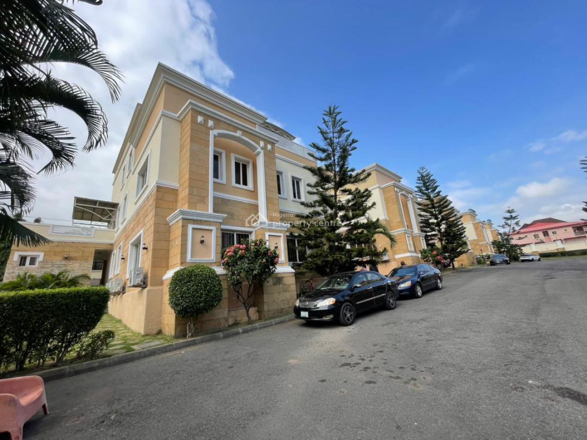 Luxurious 3 Bedroom Semi Detached Duplex & Bq with Swimming Pool, Maitama Main, Maitama District, Abuja, Semi-detached Duplex for Rent