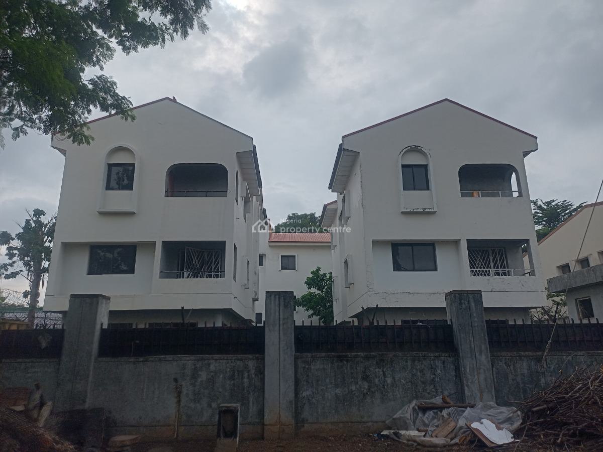 3 Units of 3 Bedroom Detached Duplexes with 6 Rooms Bq, Land 1500 Sqm, Off Ghana Street, Maitama District, Abuja, Detached Duplex for Sale
