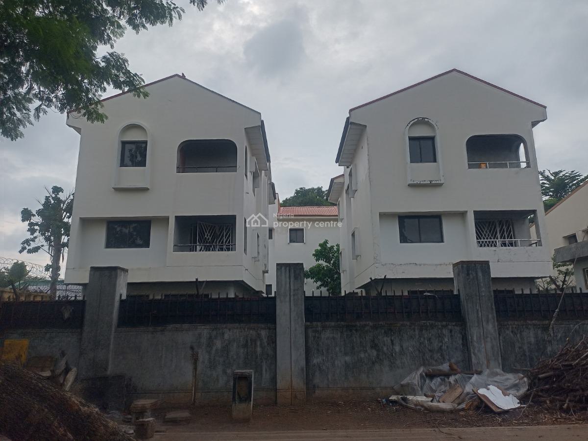 3 Units of 3 Bedroom Detached Duplexes with 6 Rooms Bq, Land 1500 Sqm, Off Ghana Street, Maitama District, Abuja, Detached Duplex for Sale