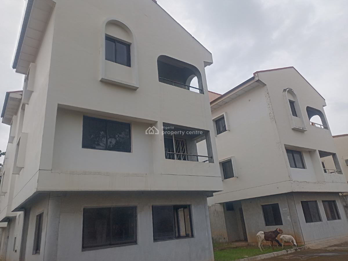 3 Units of 3 Bedroom Detached Duplexes with 6 Rooms Bq, Land 1500 Sqm, Off Ghana Street, Maitama District, Abuja, Detached Duplex for Sale
