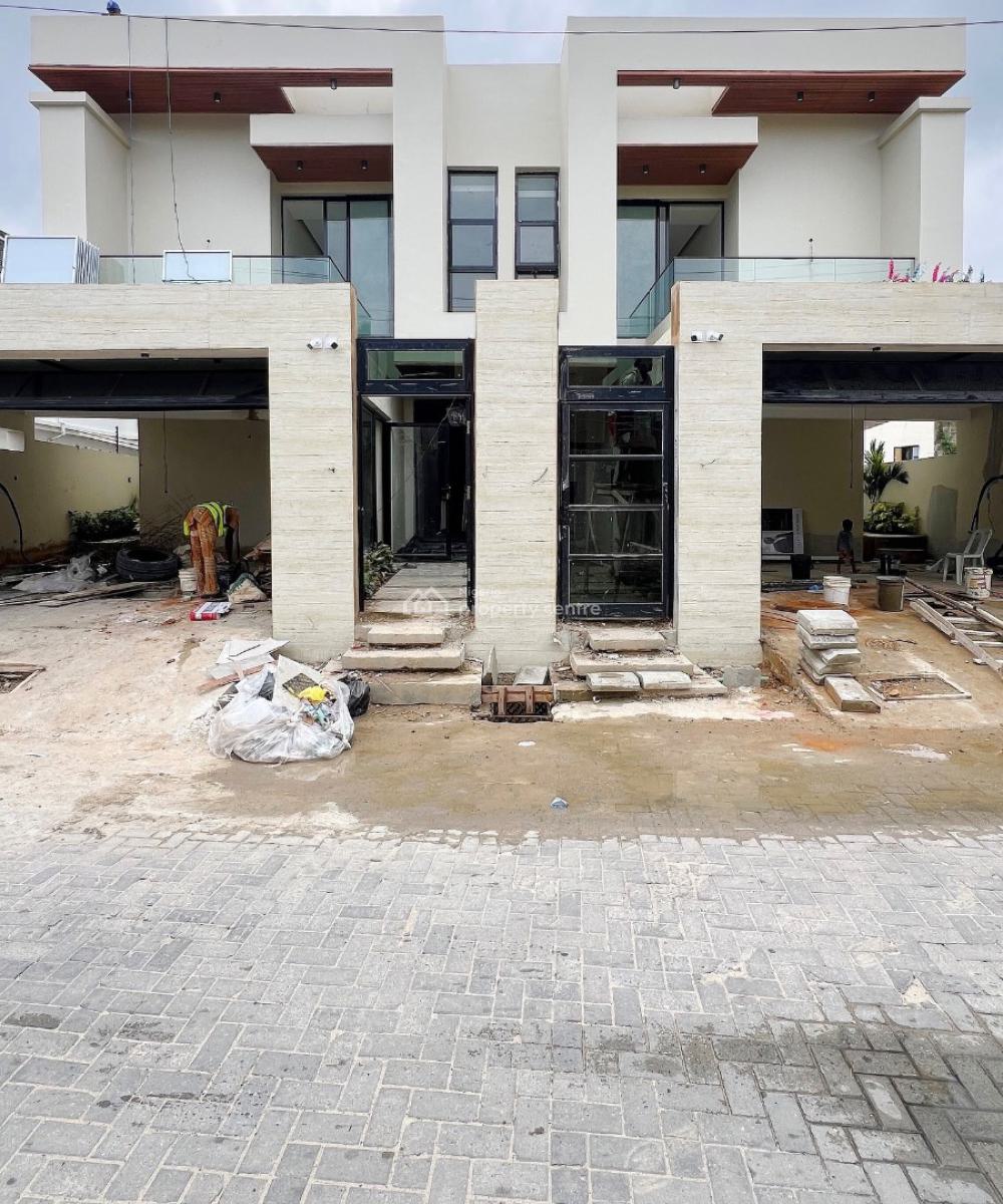 Lovely 4 Bedroom Semi Detached Duplex with Swimming Pool, Ologolo, Lekki, Lagos, Semi-detached Duplex for Sale