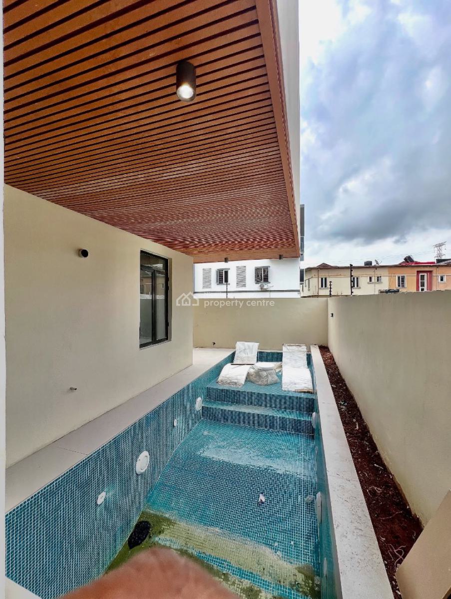 Lovely 4 Bedroom Semi Detached Duplex with Swimming Pool, Ologolo, Lekki, Lagos, Semi-detached Duplex for Sale